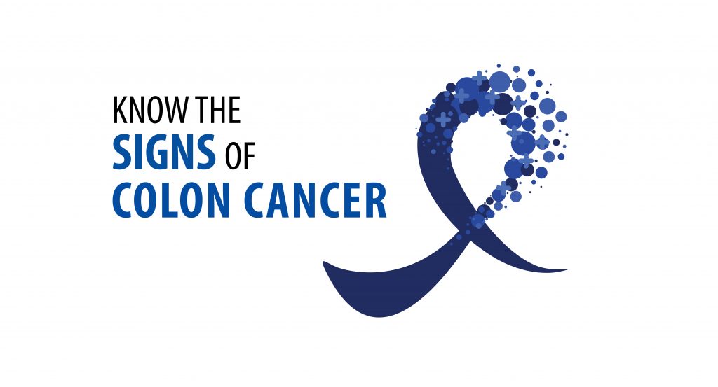 Know the signs of colon cancer