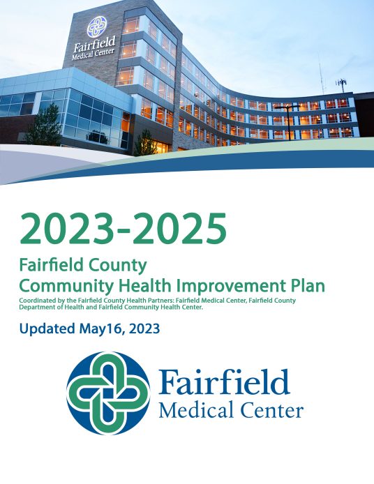 2023 Fairfield County Community Health Improvement Plan Cover