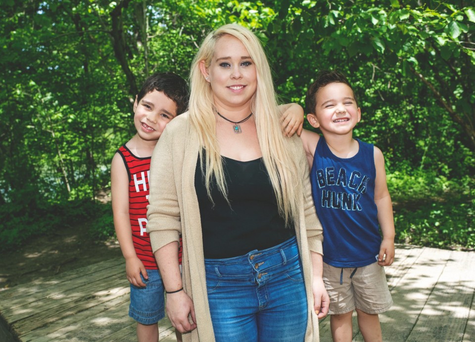 FMC Dialysis Patient and her kids