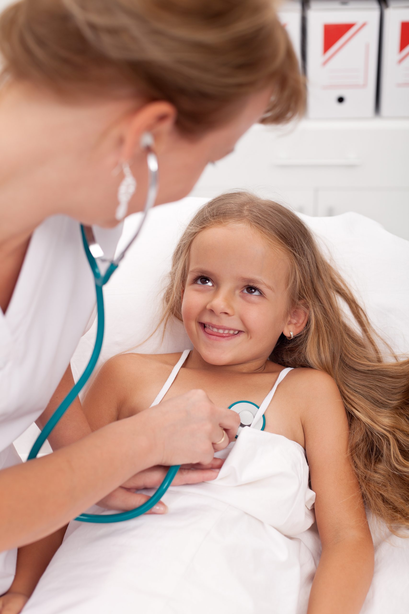 pediatric girl stethoscope Fairfield Medical Center