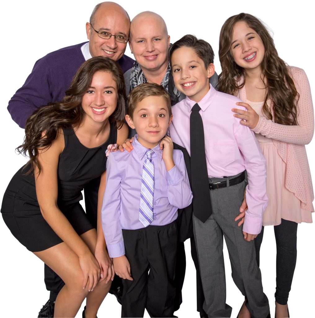 Cancer patient Reindle family