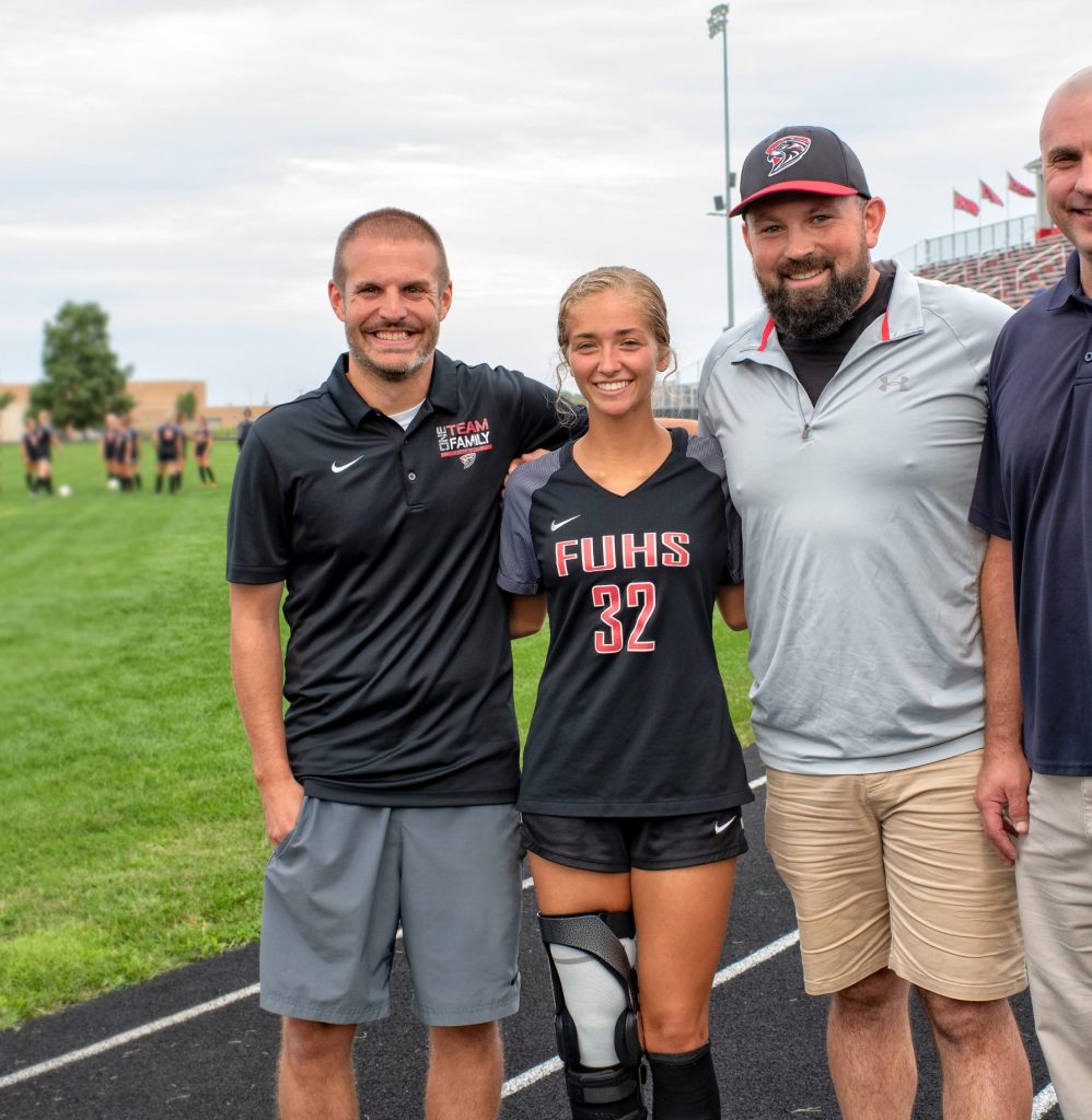 FMC Ortho patient Bri West is redefining her goals after knee injuries FMC Ortho patient Bri West is redefining her goals after knee injuries