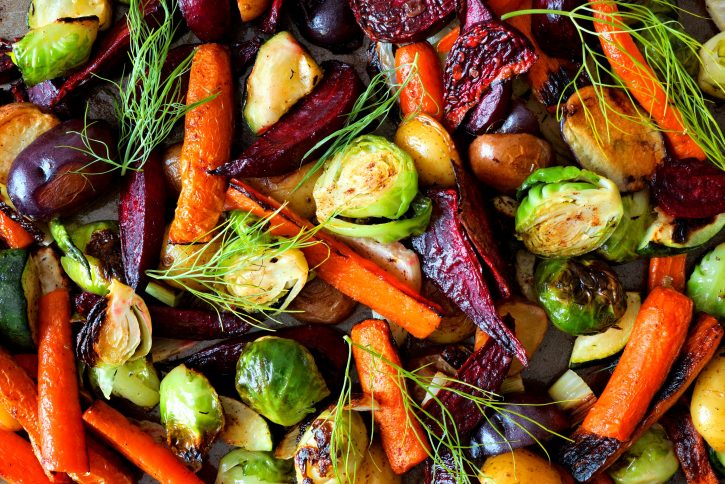 Roasted vegetables