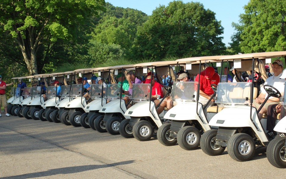 FMC Foundation Golf Outing Carts