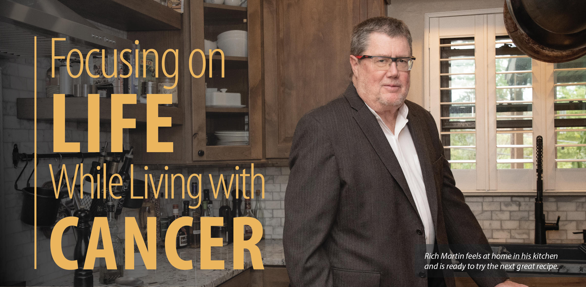 Rich Martin is Focusing on Life