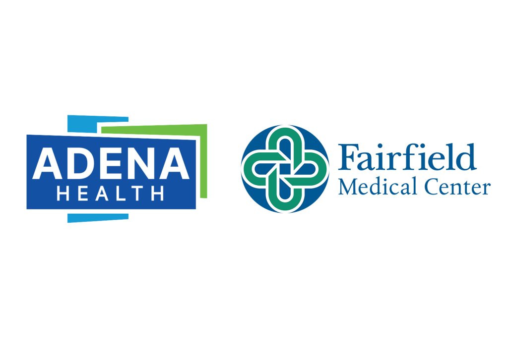 Fairfield Medical Center and Adena logos together