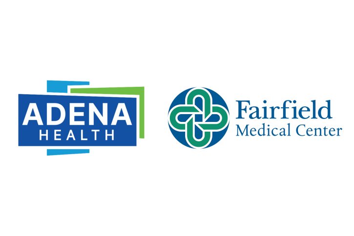 Fairfield Medical Center and Adena logos together
