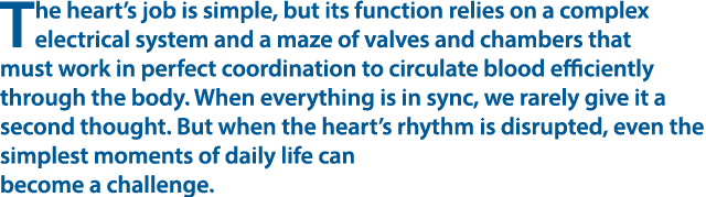 The heart’s job is simple, but its function relies on a complex electrical system and a maze of valves and chambers t...