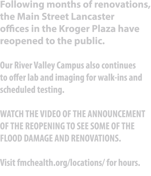Following months of renovations, the Main Street Lancaster offices in the Kroger Plaza have reopened to the public. O...